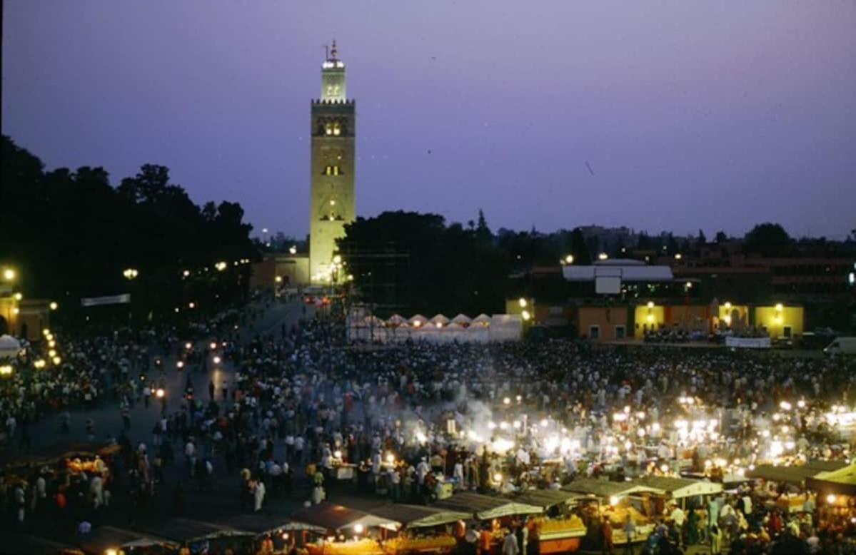 Riad Dar Rania Marrakech Medina Jemaa El Fna Marrakesh Bagian luar foto