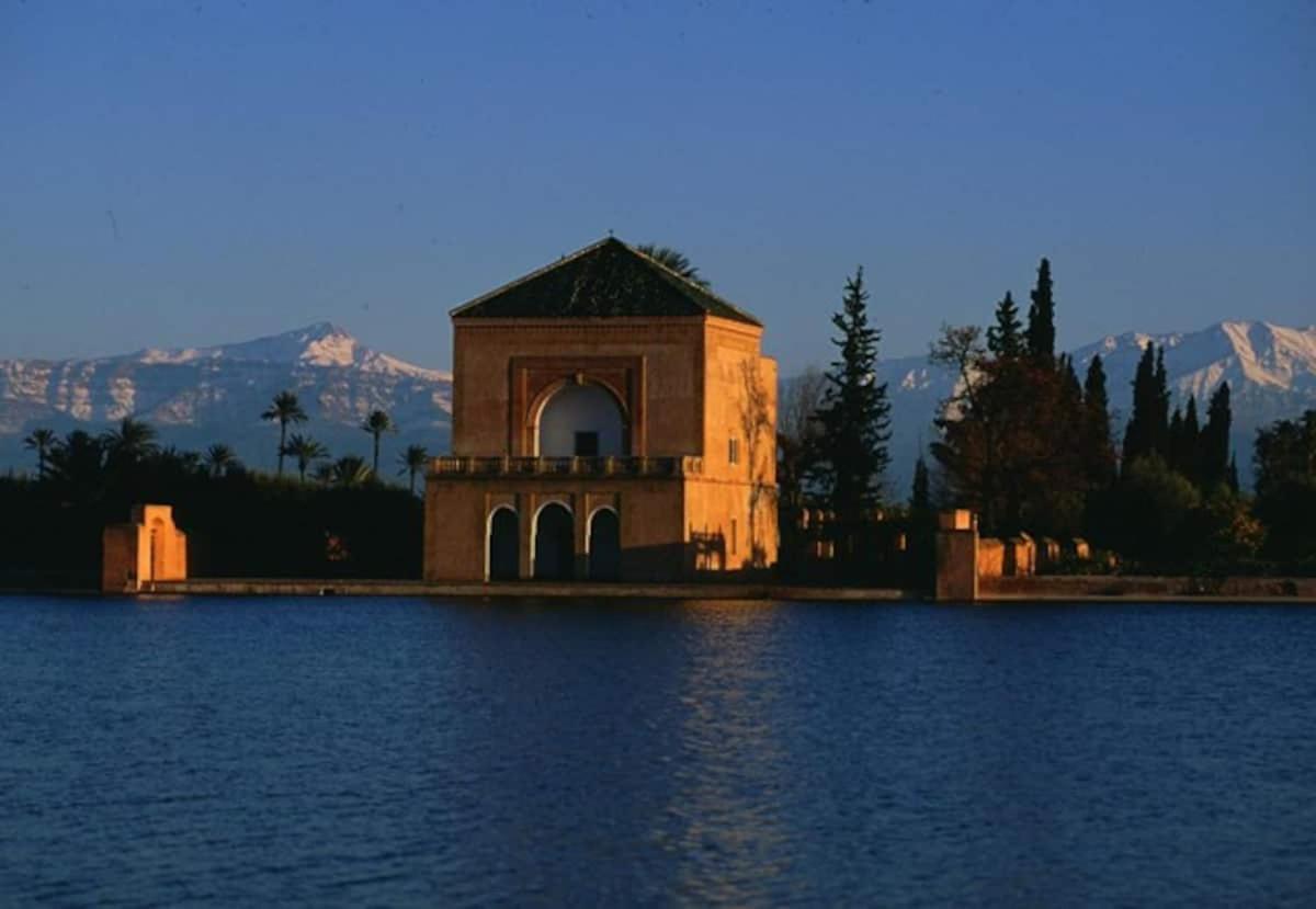 Riad Dar Rania Marrakech Medina Jemaa El Fna Marrakesh Bagian luar foto